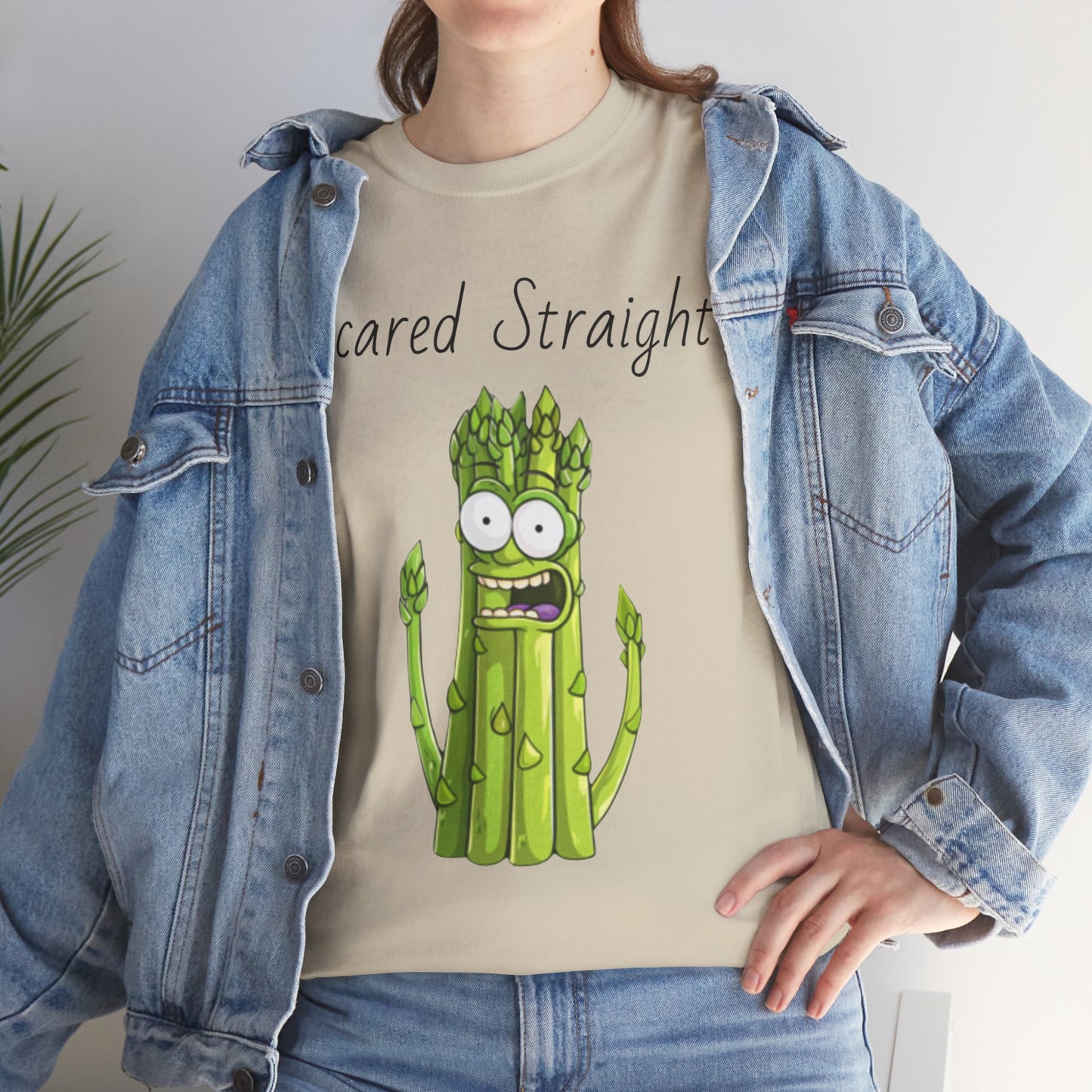 Scared Straight Unisex Heavy Cotton Tee