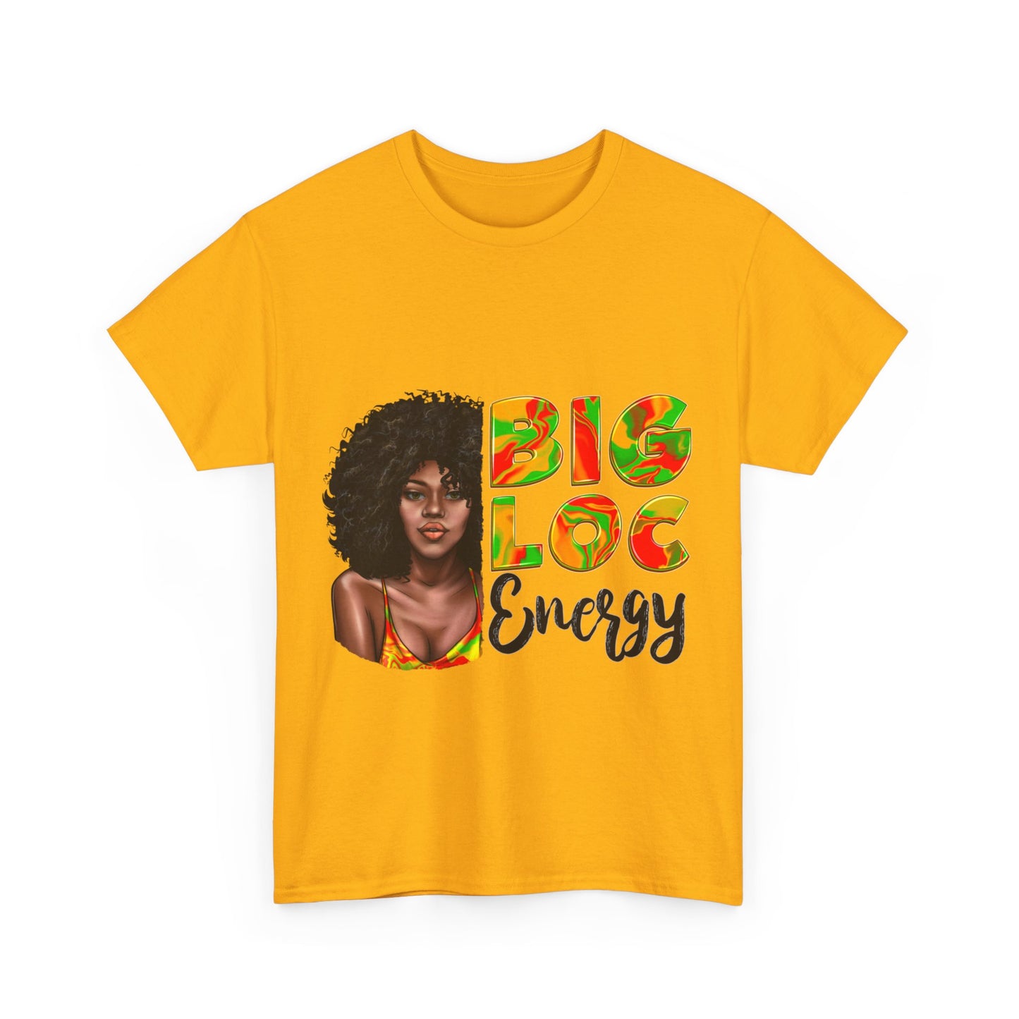 Big Loc Energy Unisex Heavy Cotton Tee