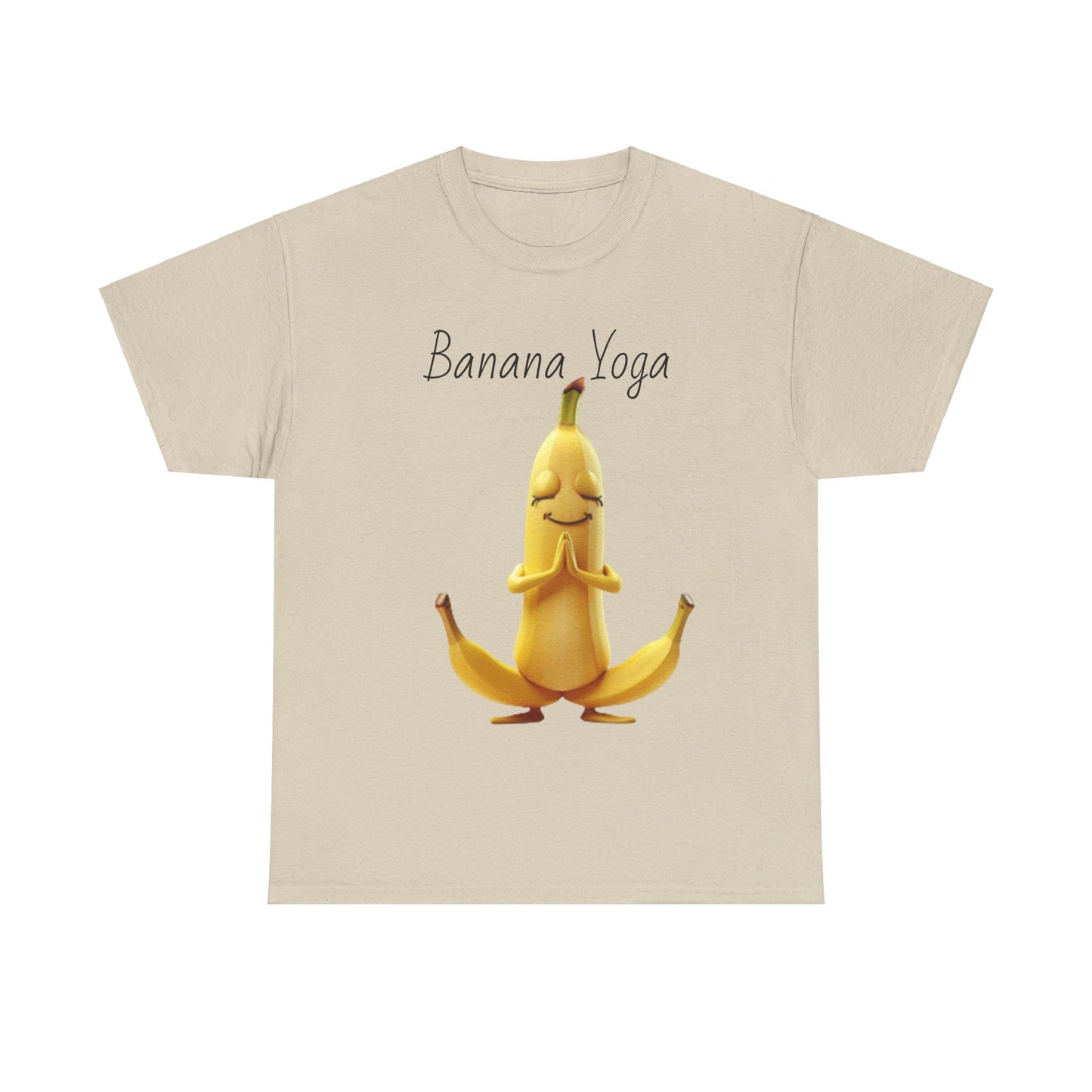 Banana Yoga Unisex Heavy Cotton Tee