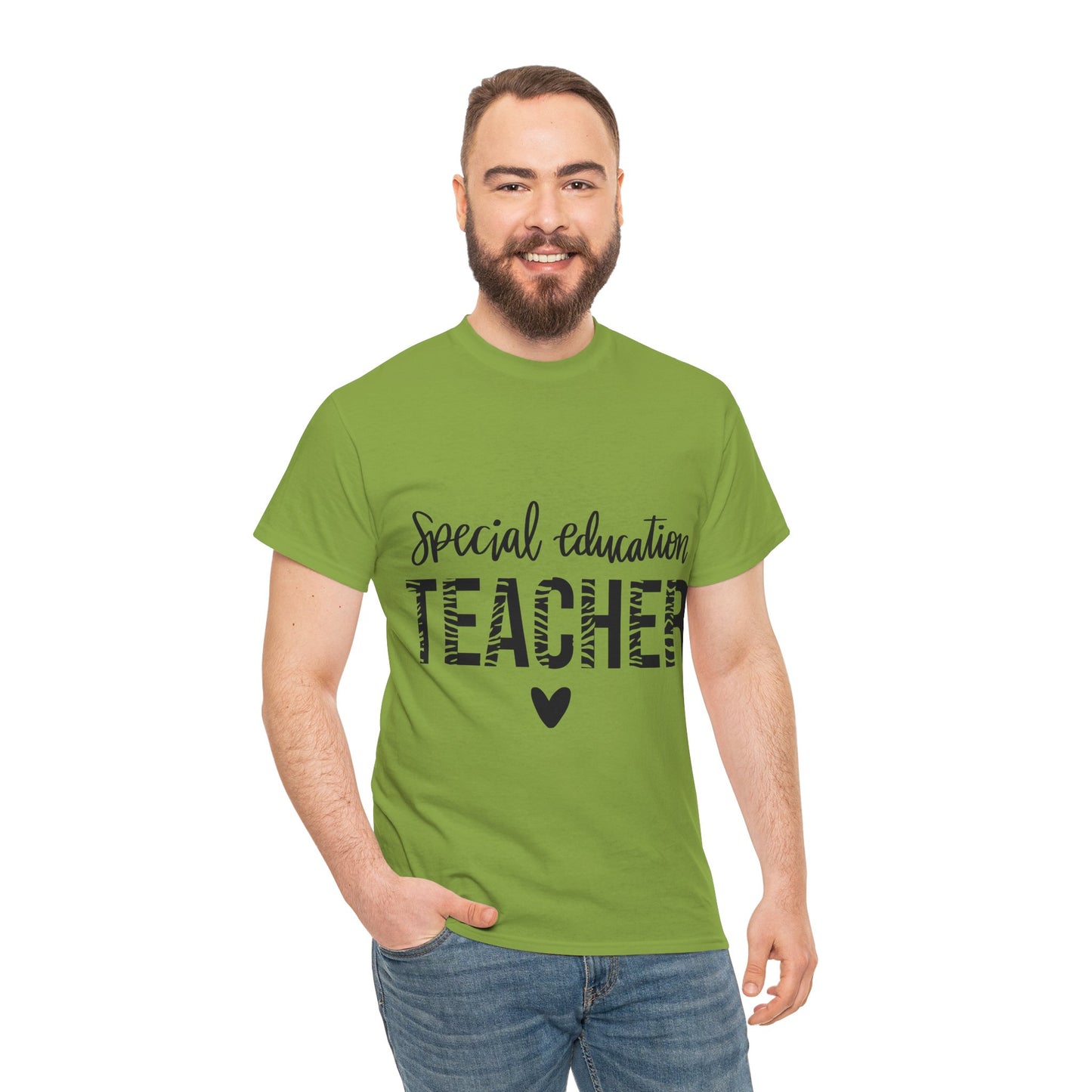 Special Education Teacher Unisex Heavy Cotton Tee