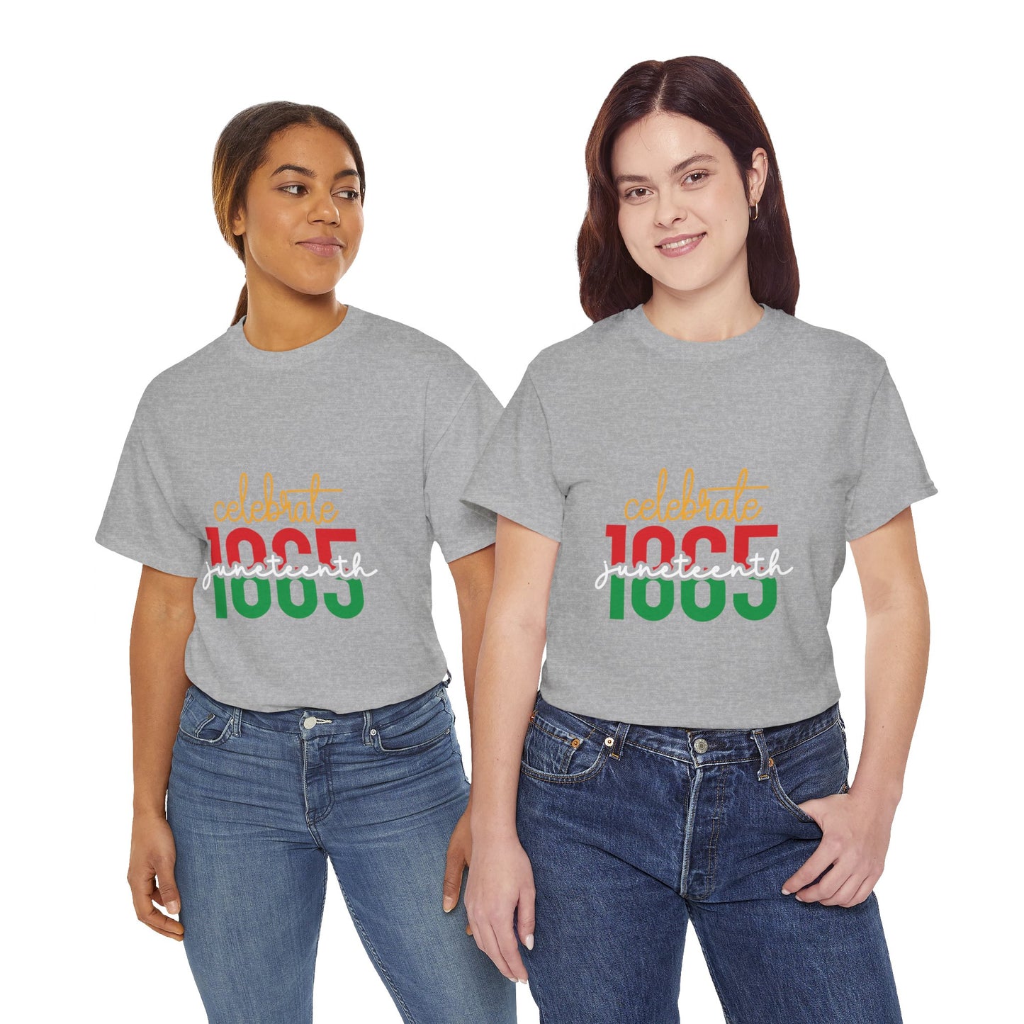 Celebrate Juneteenth Unisex Heavy Cotton Tee