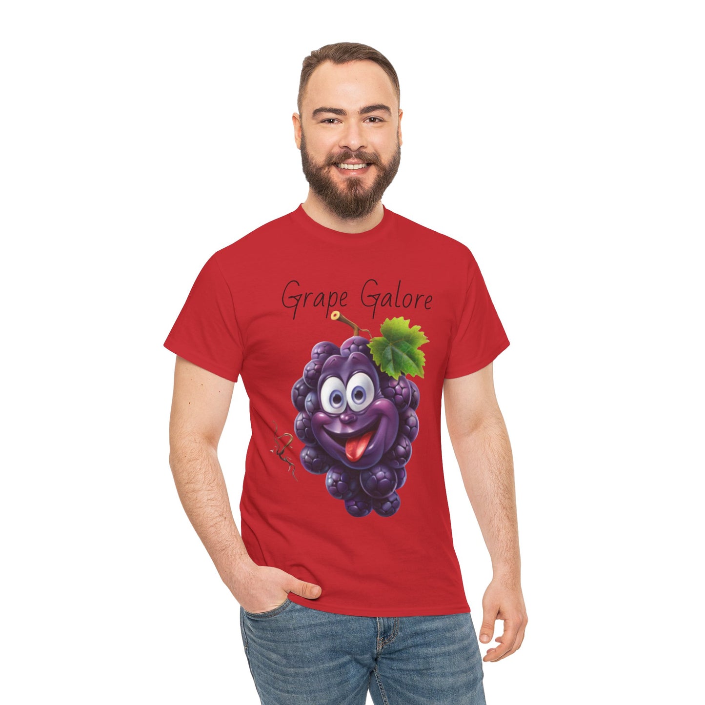 Grape Galore Unisex Heavy Cotton Tee