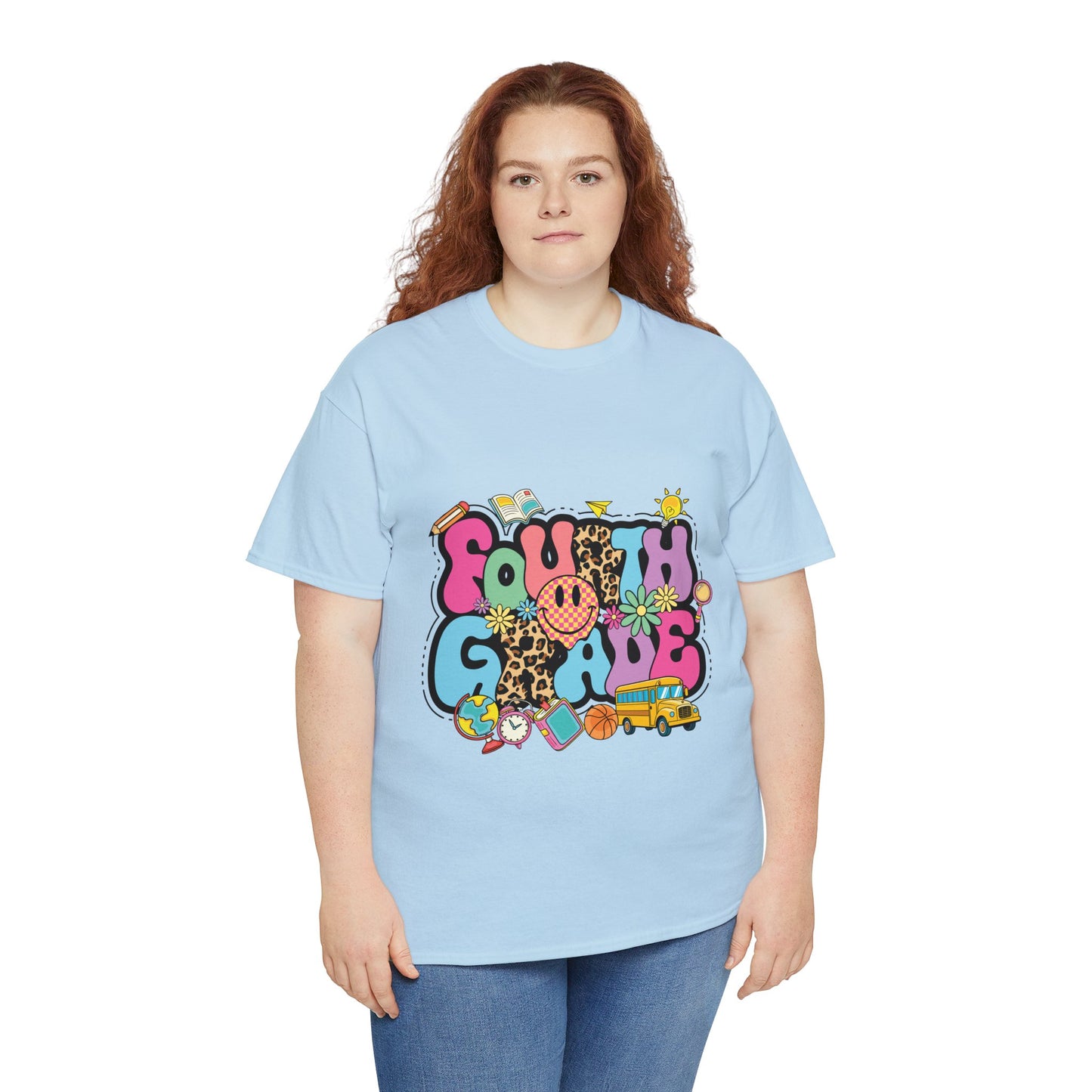 Fourth Grade Unisex Heavy Cotton Tee