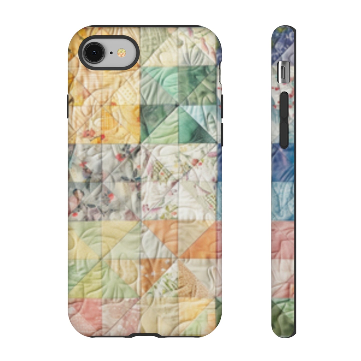 Pastel Quilt Tough Cases