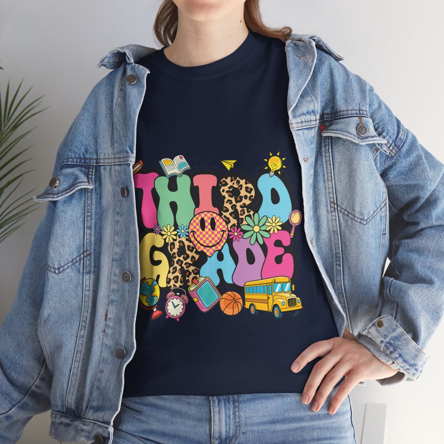 Third Grade Unisex Heavy Cotton Tee