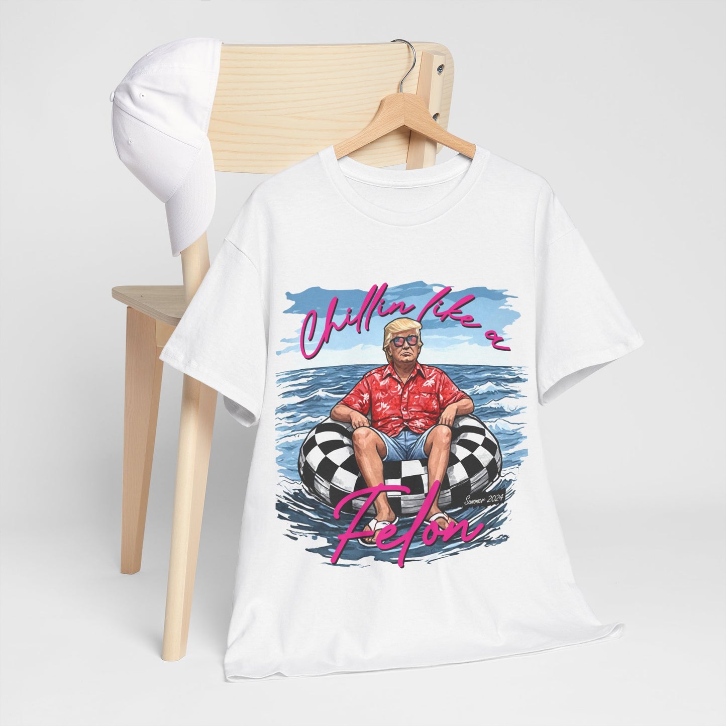 Trump Chillin' Unisex Heavy Cotton Tee