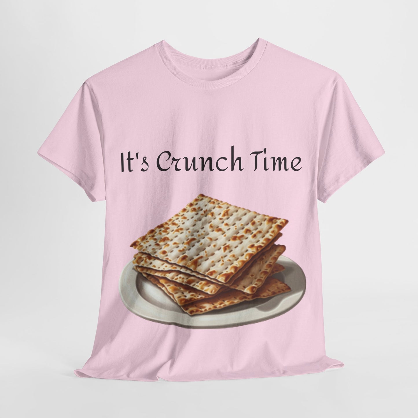 It's Crunch Time Matza Unisex Heavy Cotton Tee