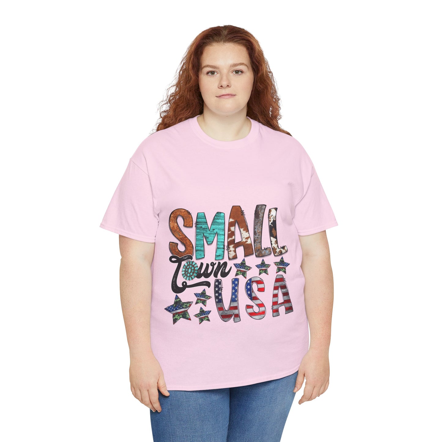 Small Town USA Unisex Heavy Cotton Tee