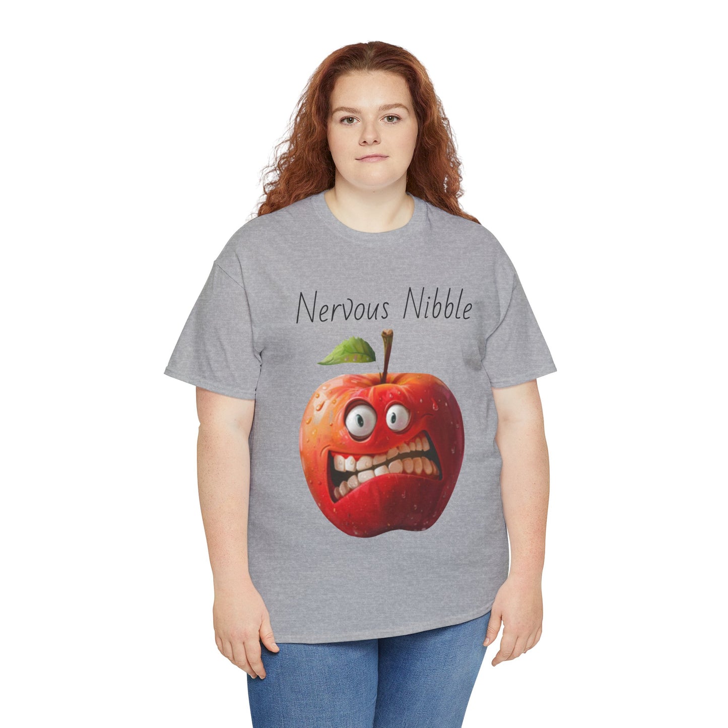 Nervous Nibble Unisex Heavy Cotton Tee