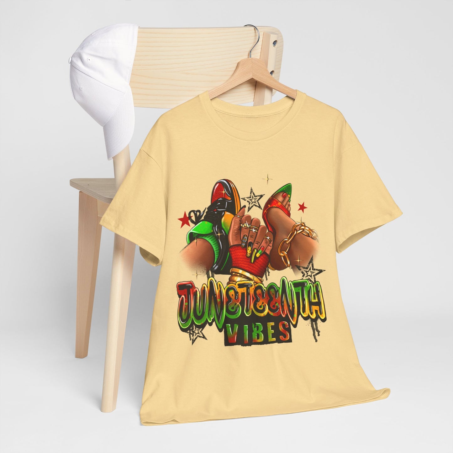 Juneteenth Vibe Unisex Heavy Cotton Tee