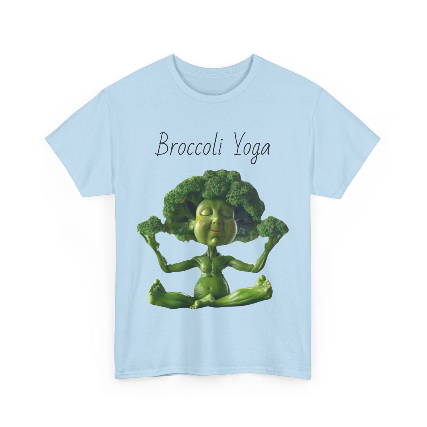 Broccoli Yoga Unisex Heavy Cotton Tee