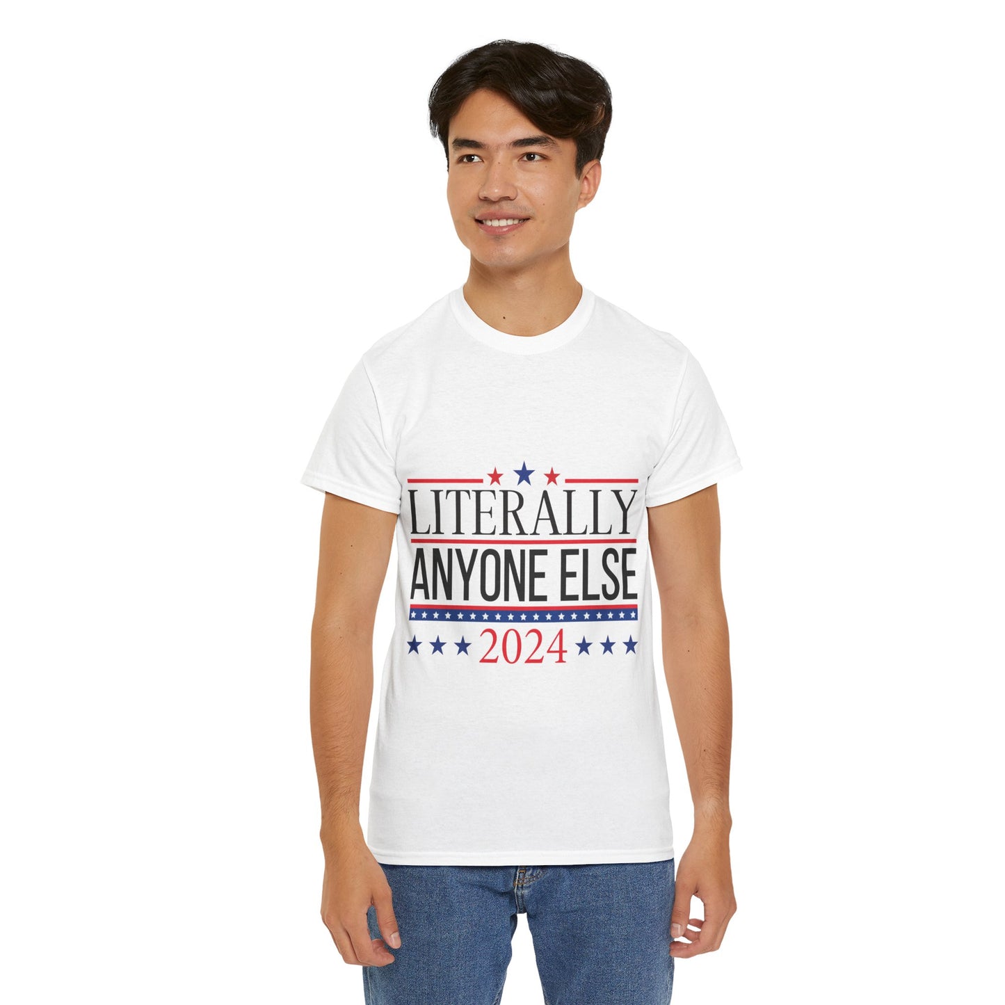 Anyone Else 2024 Unisex Heavy Cotton Tee