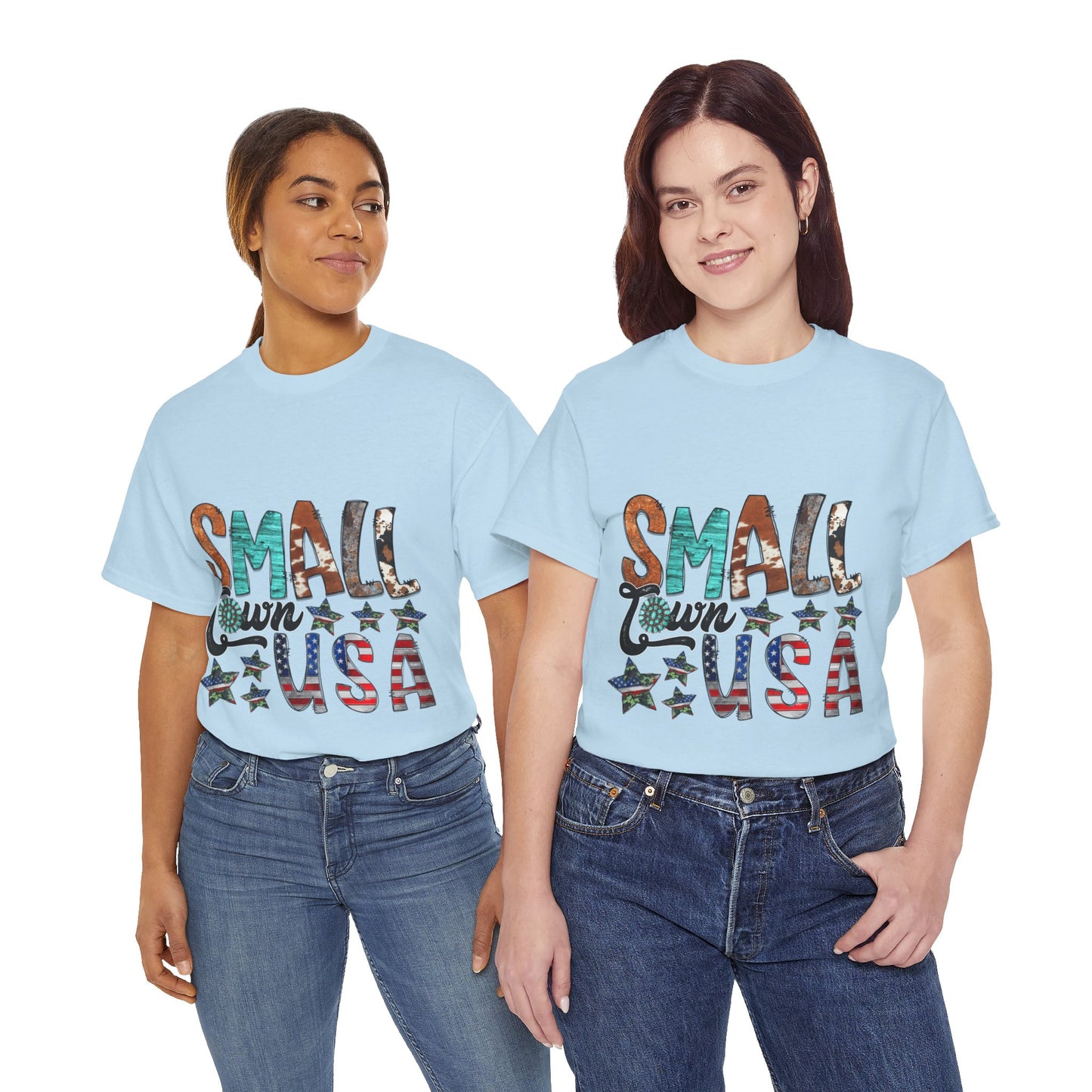 Small Town USA Unisex Heavy Cotton Tee