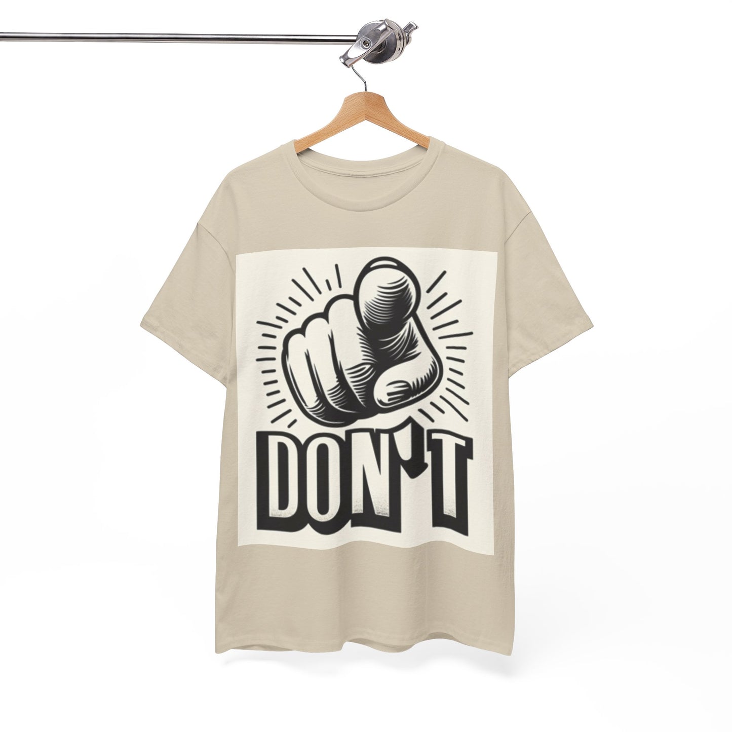 Don't Finger Unisex Heavy Cotton Tee