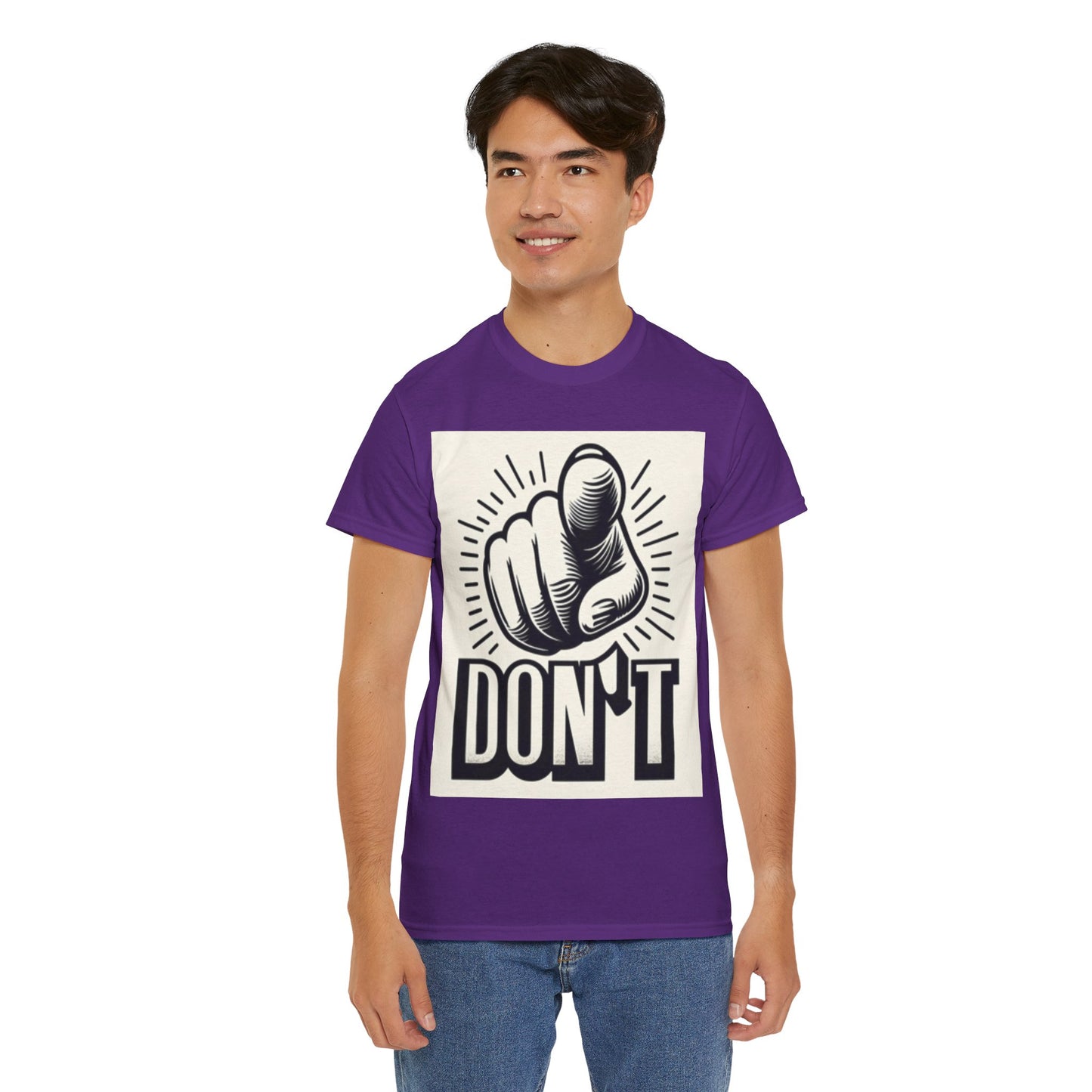 Don't Finger Unisex Heavy Cotton Tee