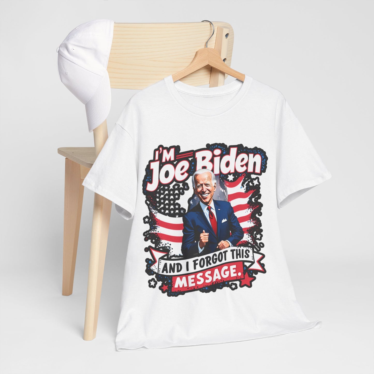 Biden I Forgot Unisex Heavy Cotton Tee