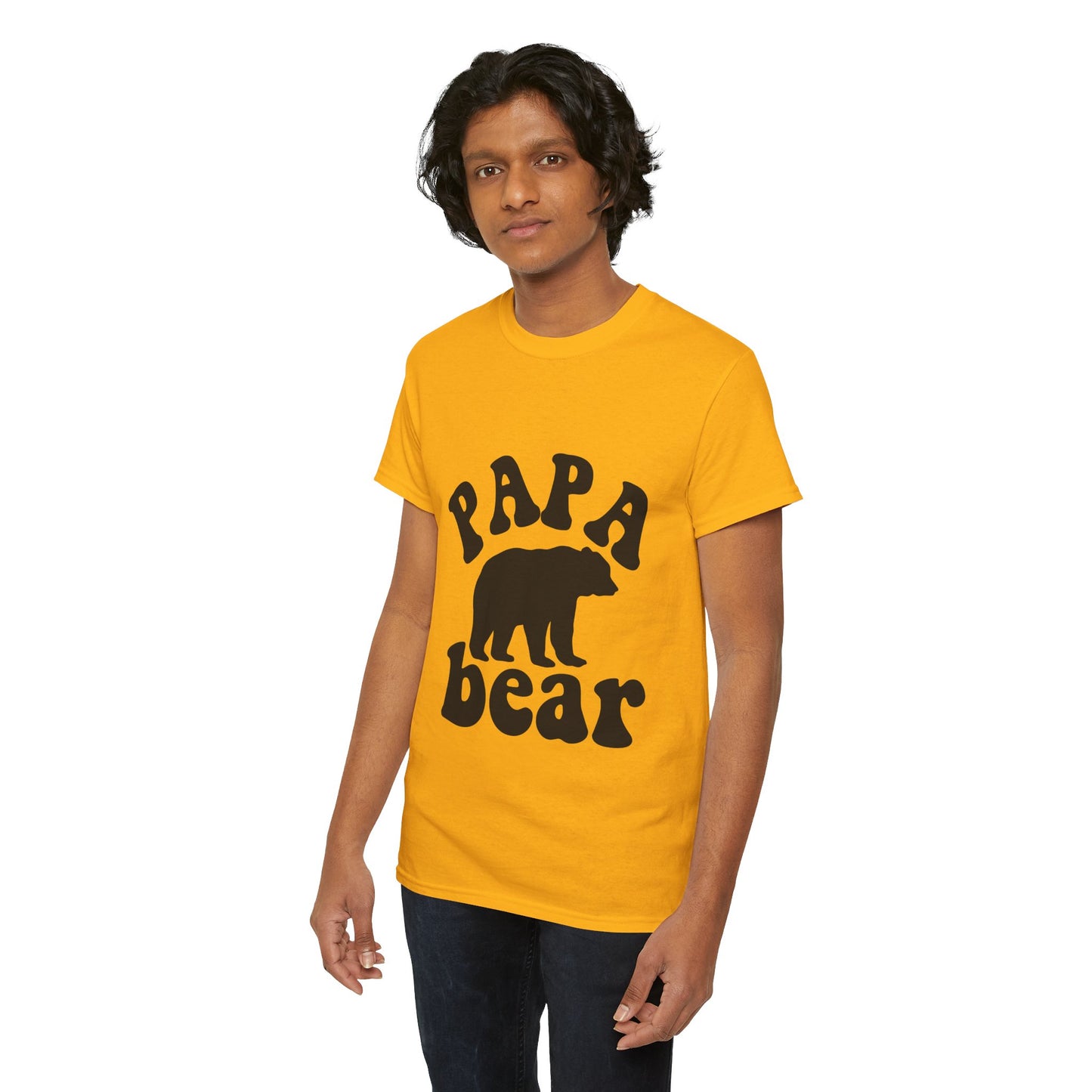 Papa Bear Unisex Heavy Cotton Tee