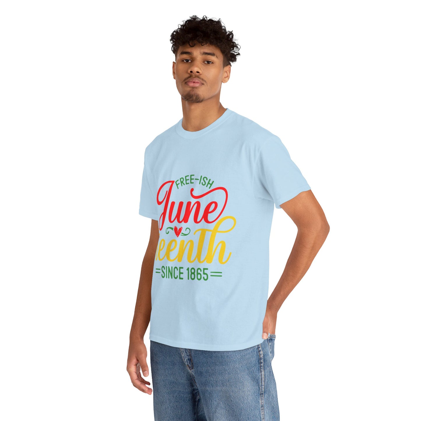 Juneteenth Free-ish Unisex Heavy Cotton Tee