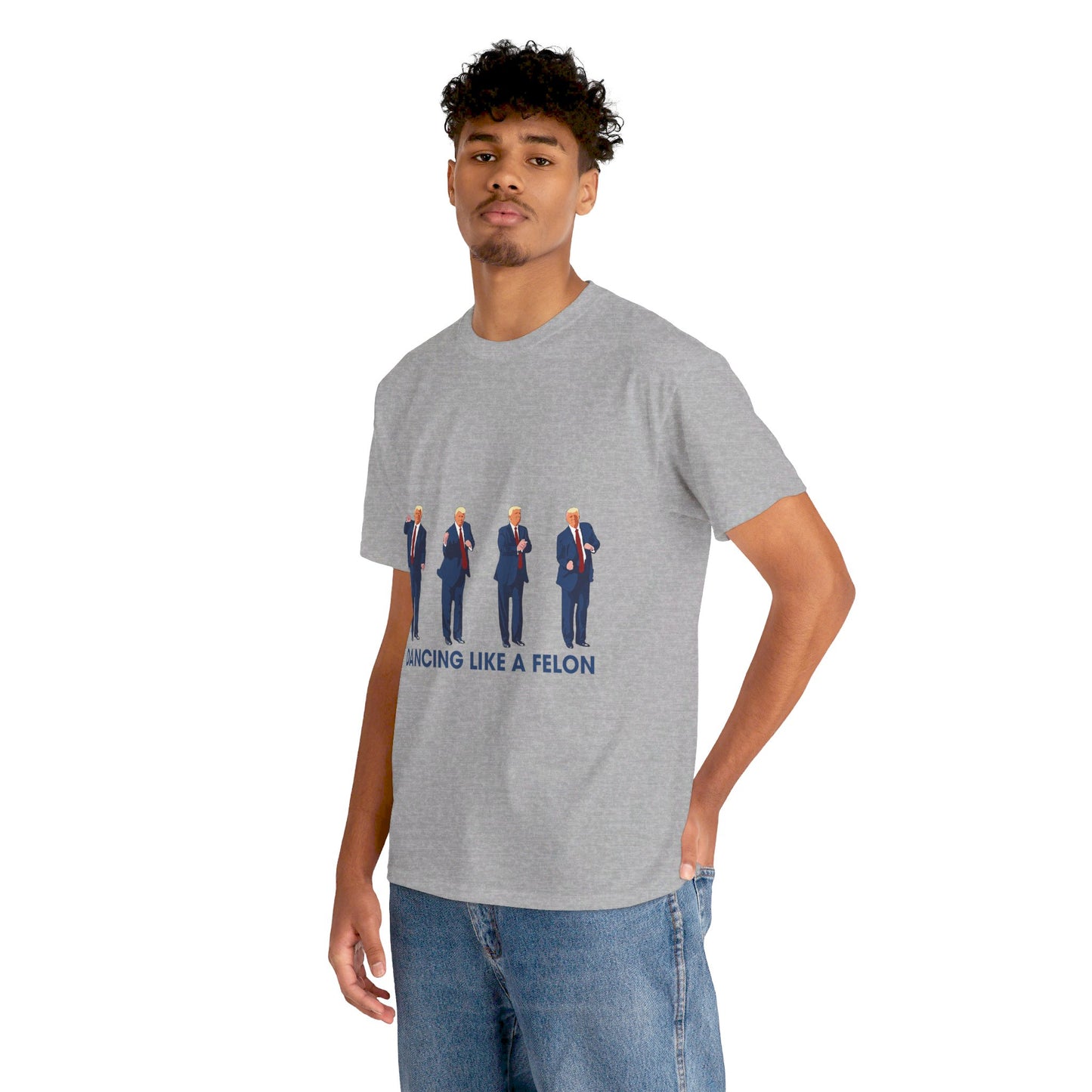 Dancing Like A Felon Unisex Heavy Cotton Tee