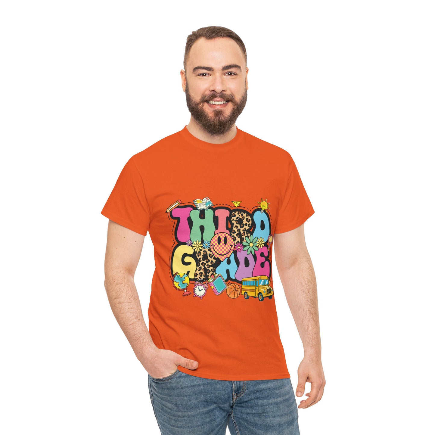 Third Grade Unisex Heavy Cotton Tee