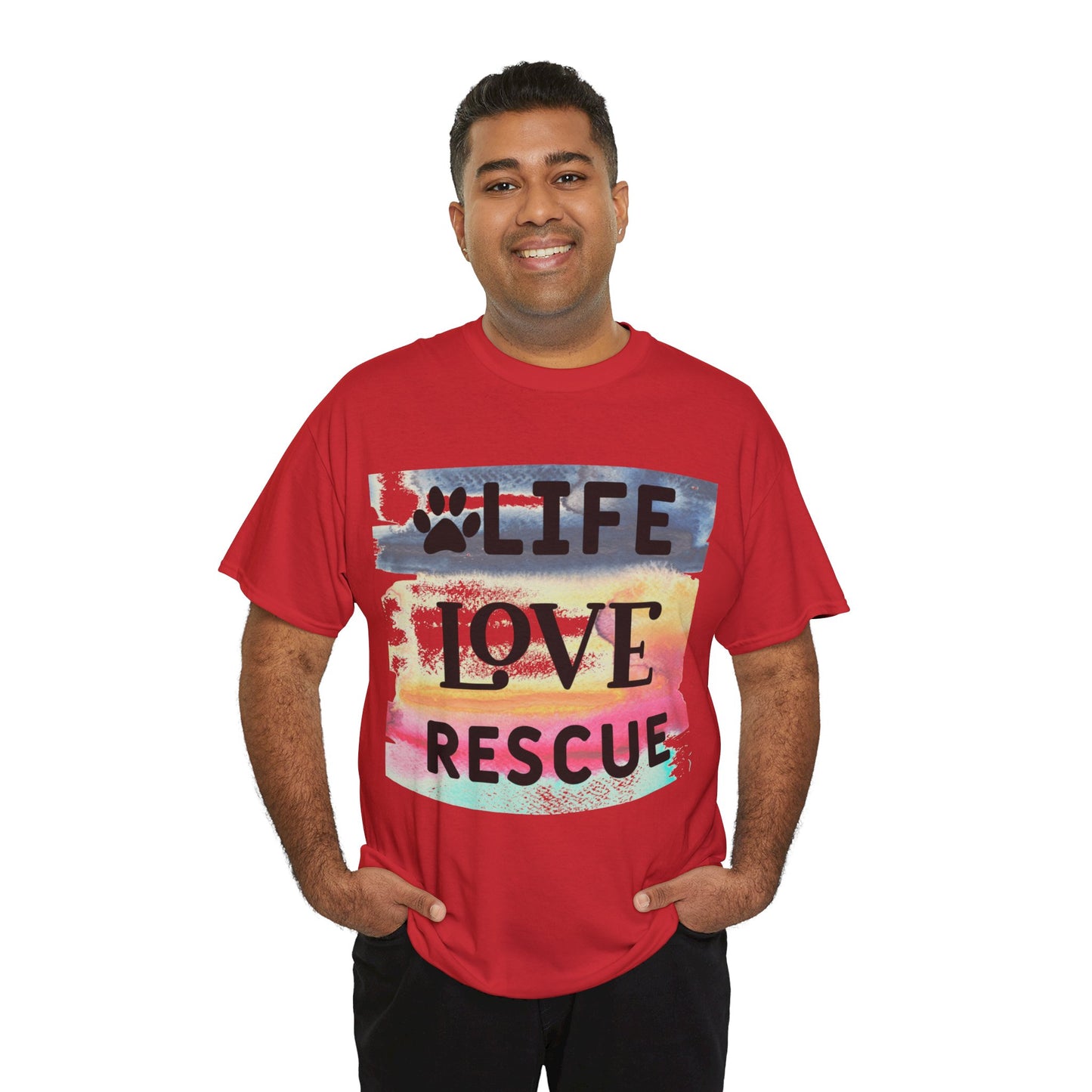 Life Love Rescue Unisex Heavy Cotton Tee