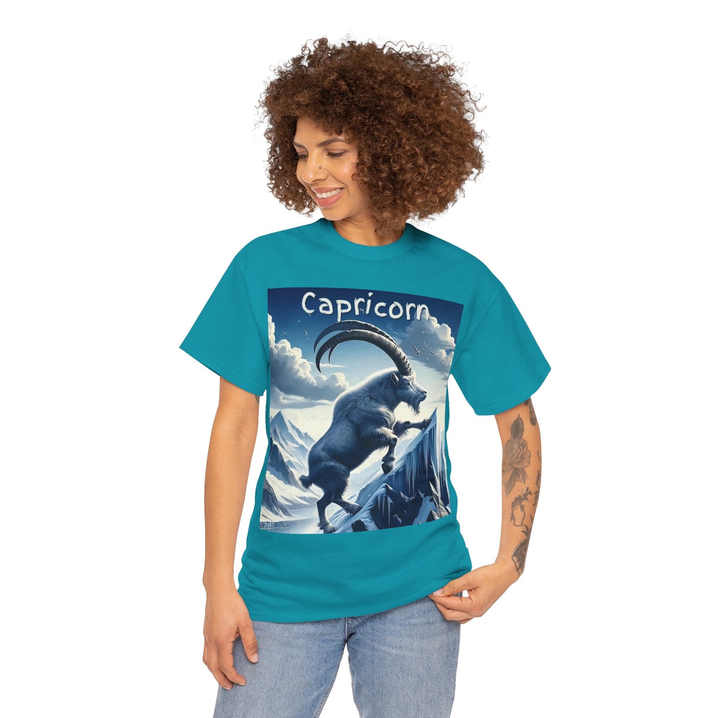 Capricorn Unisex Heavy Cotton Tee