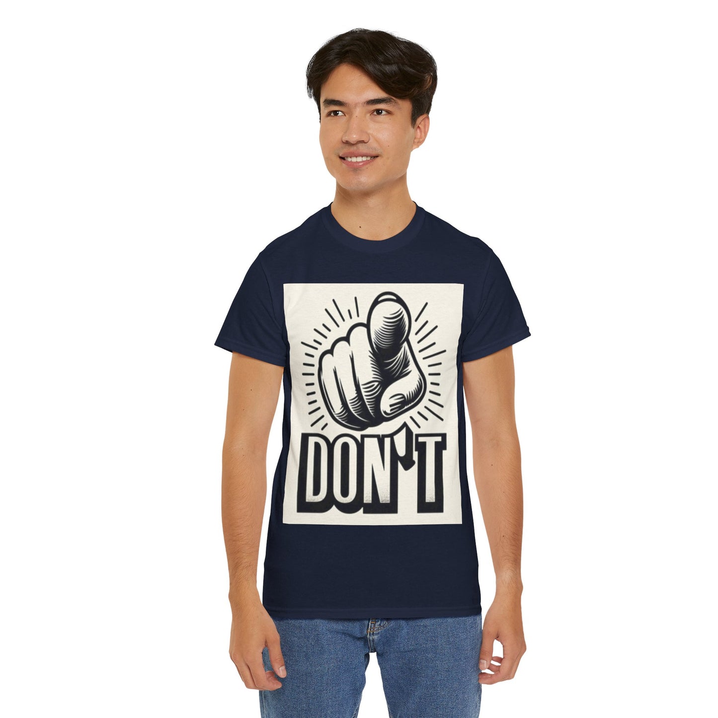 Don't Finger Unisex Heavy Cotton Tee