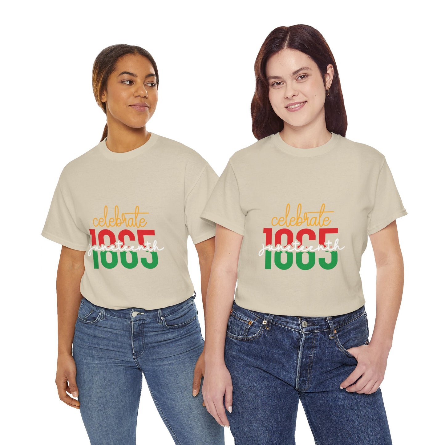 Celebrate Juneteenth Unisex Heavy Cotton Tee