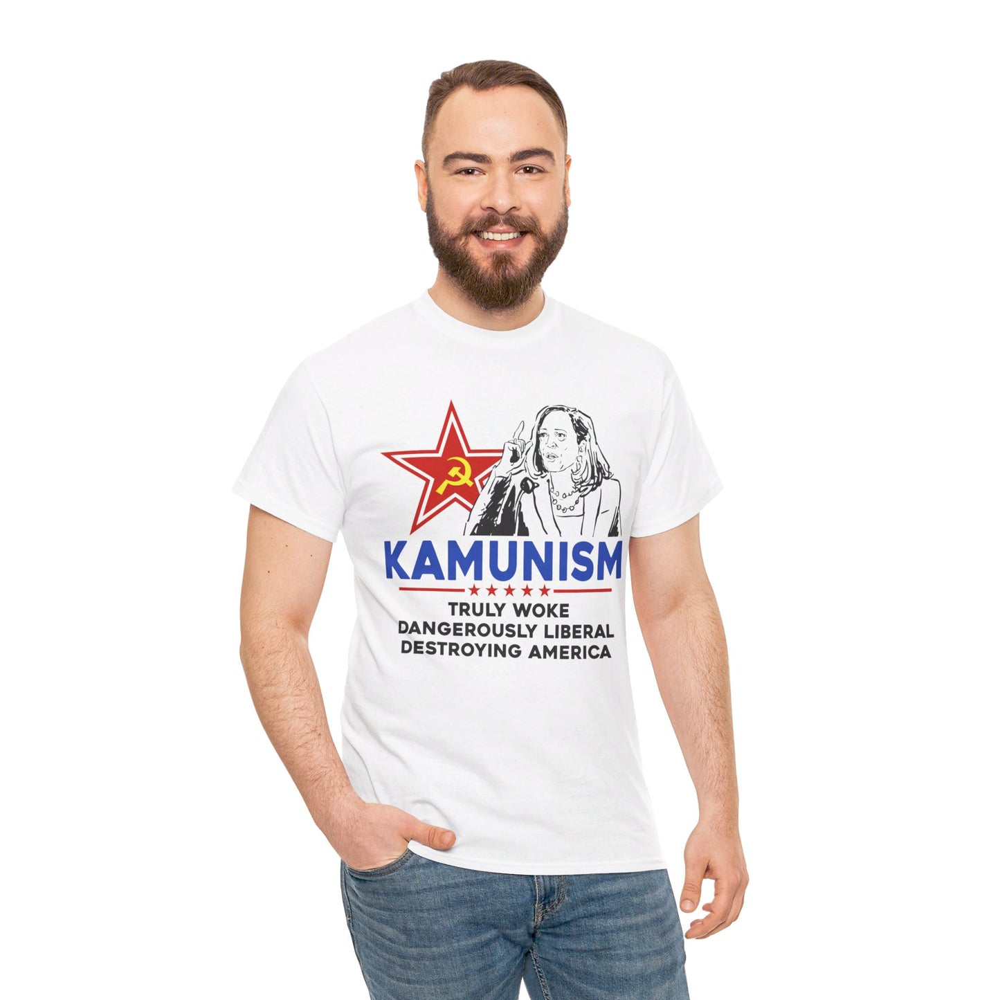 Kamunism2 Unisex Heavy Cotton Tee