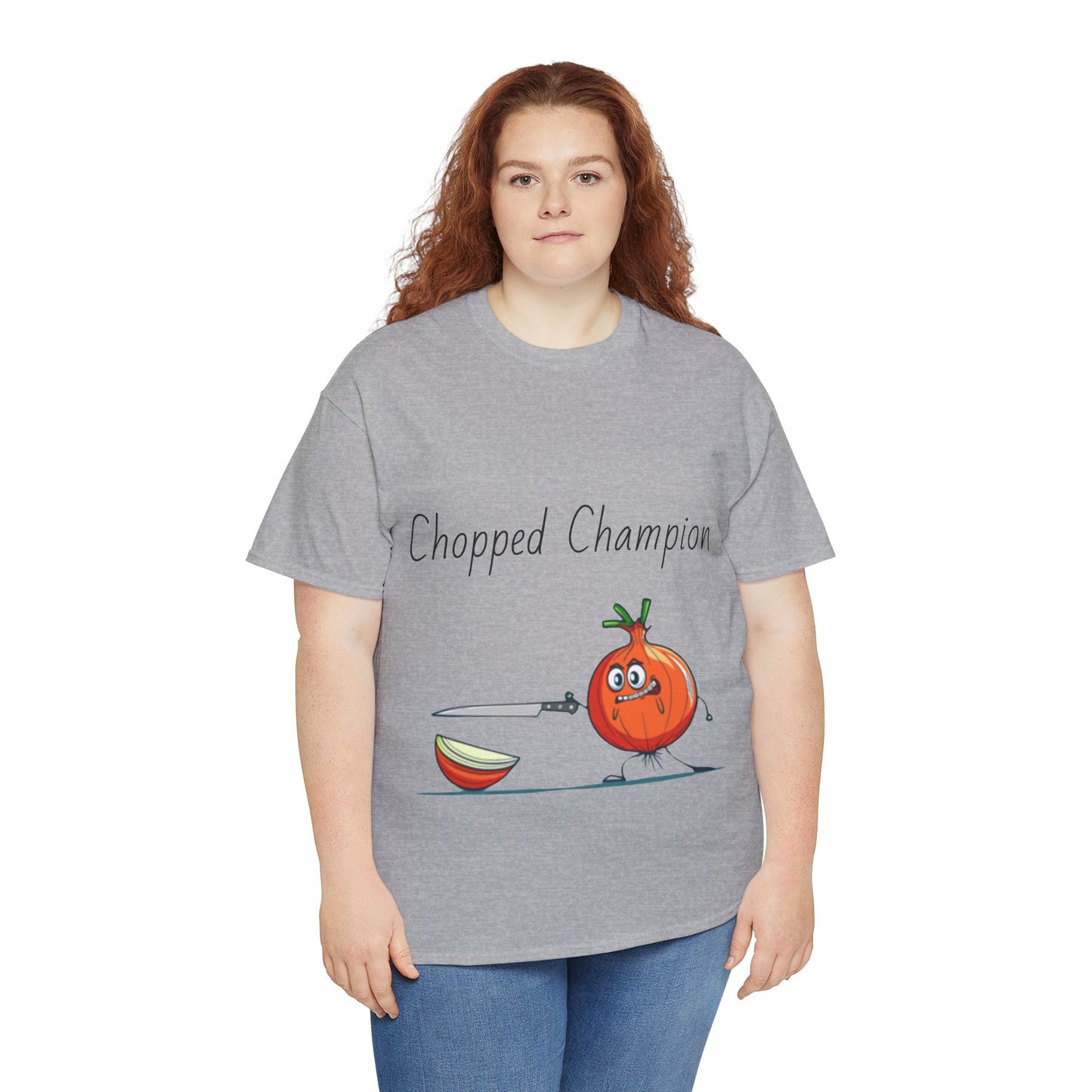 Chopped Champion Unisex Heavy Cotton Tee