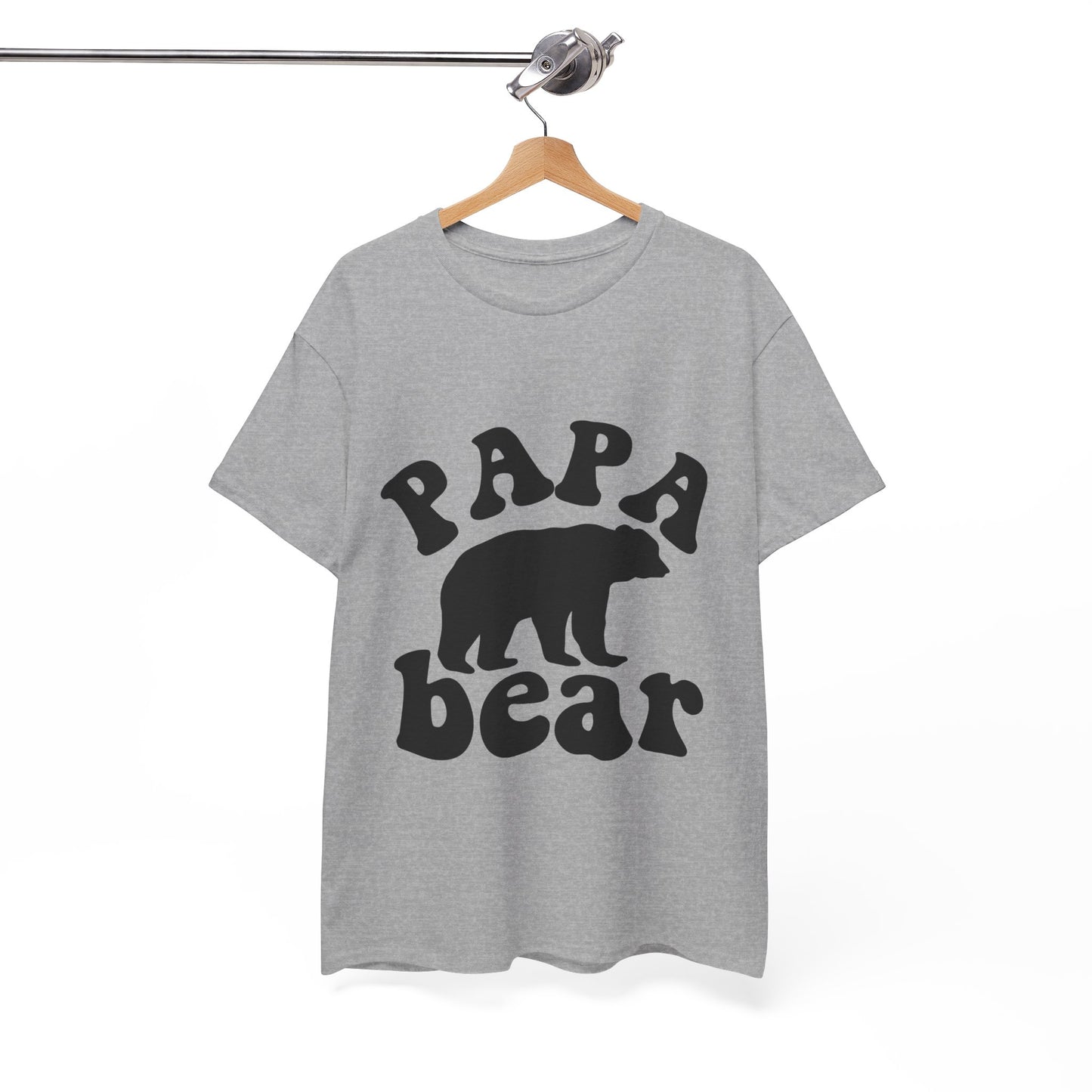 Papa Bear Unisex Heavy Cotton Tee