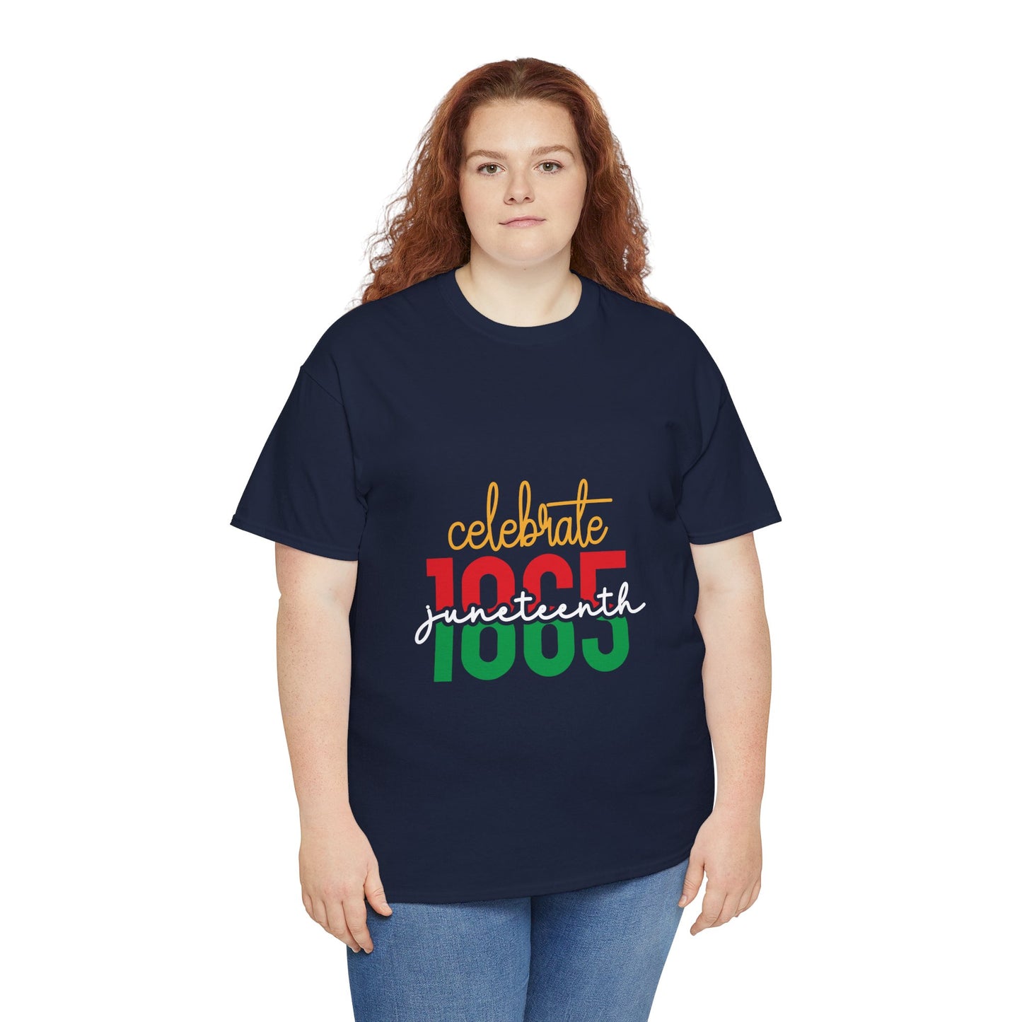 Celebrate Juneteenth Unisex Heavy Cotton Tee