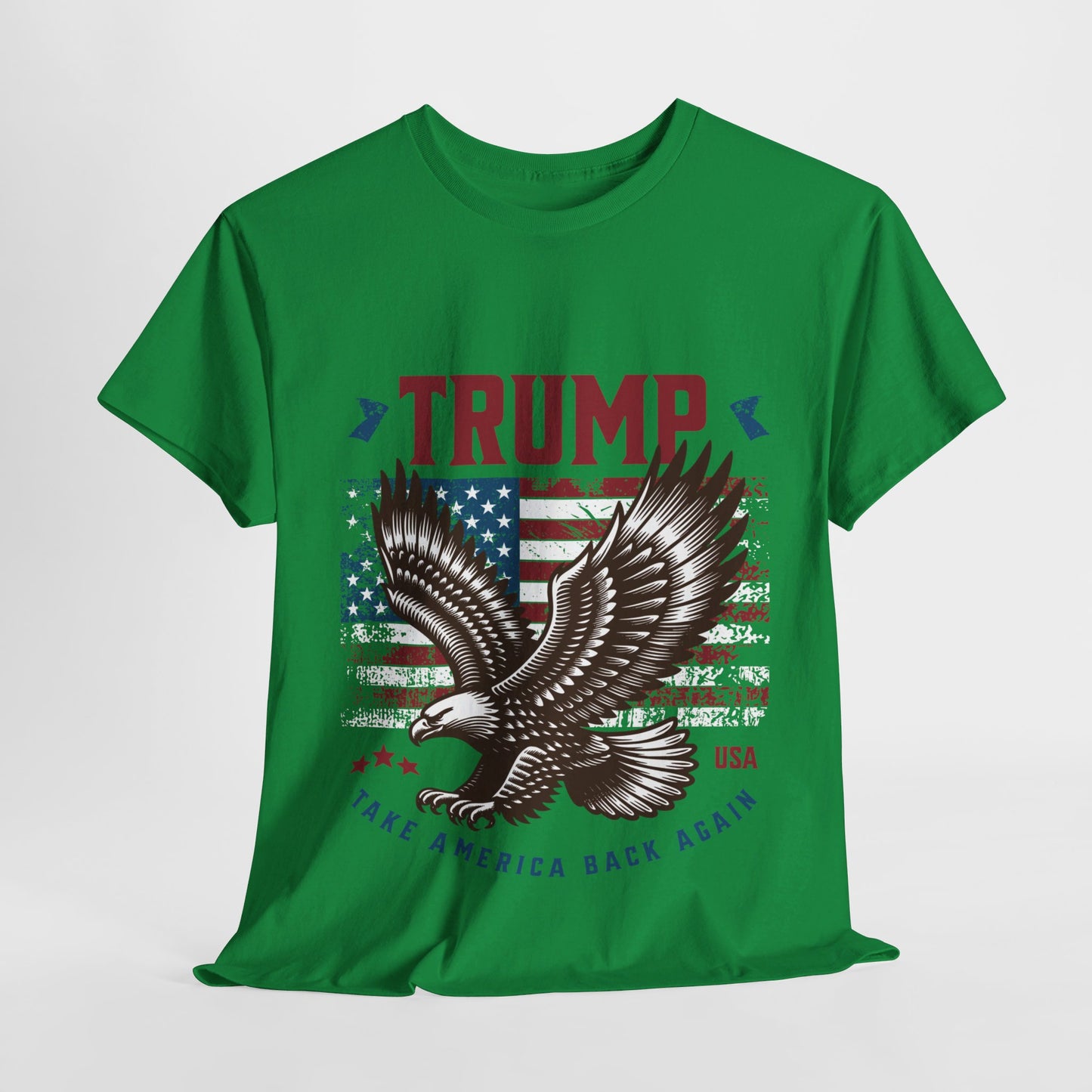 Trump MAGA Eagle Unisex Heavy Cotton Tee