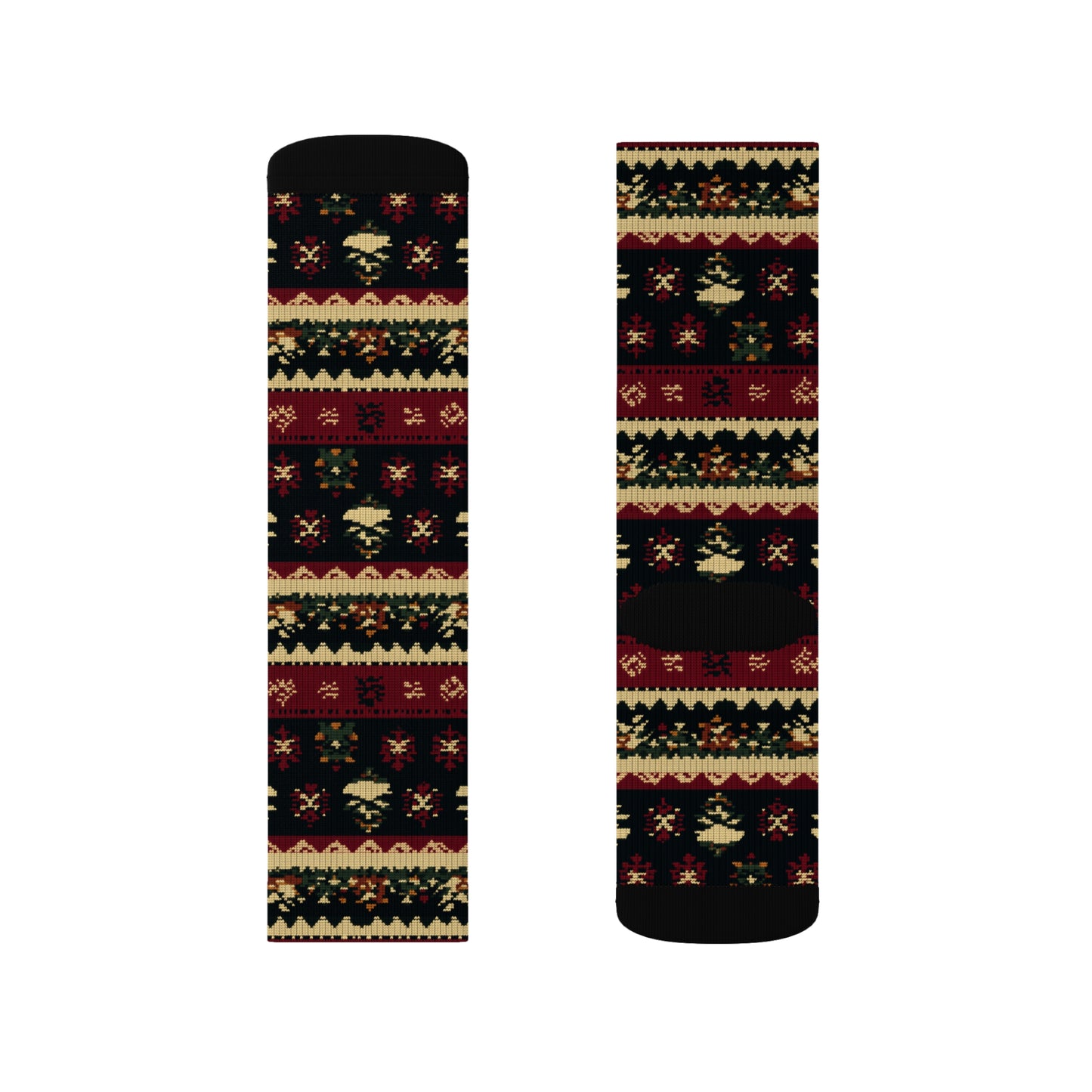 Ugly Sweater Collection 6 Sublimation Socks