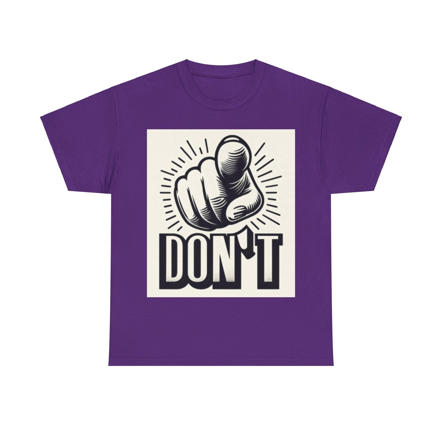 Don't Finger Unisex Heavy Cotton Tee