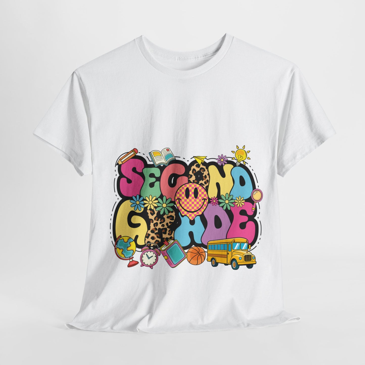 Second Grade Unisex Heavy Cotton Tee