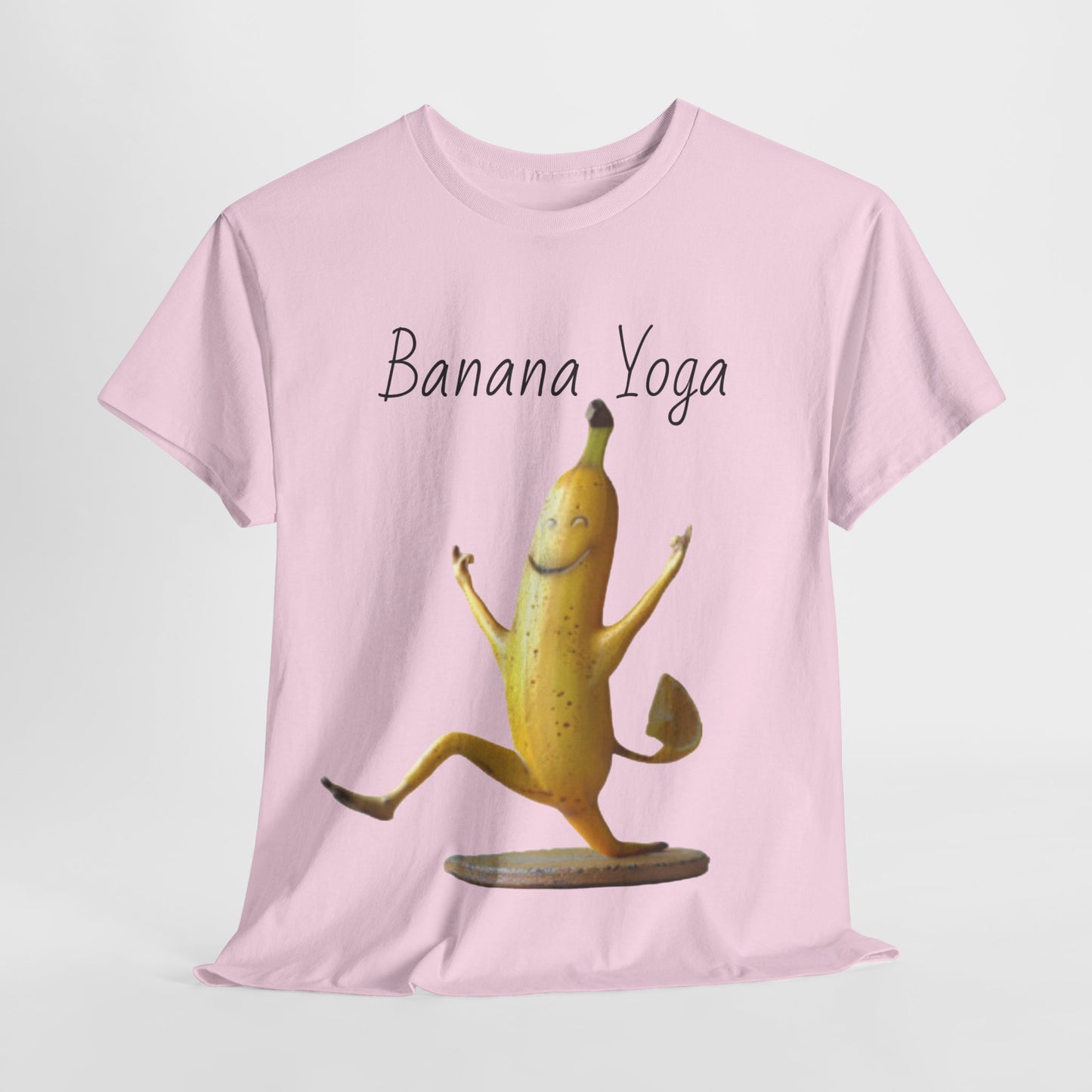 Banana Yoga2 Unisex Heavy Cotton Tee