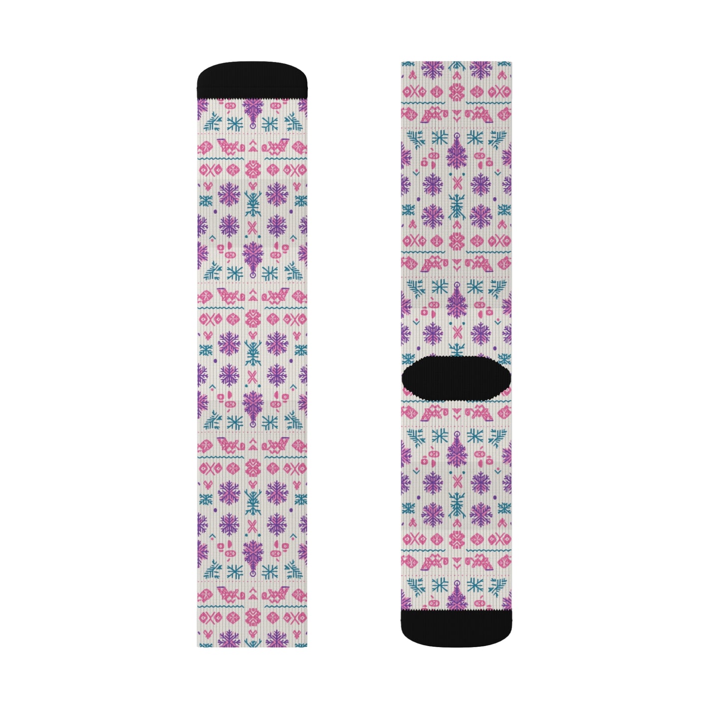 Ugly Sweater Collection 5 Sublimation Socks