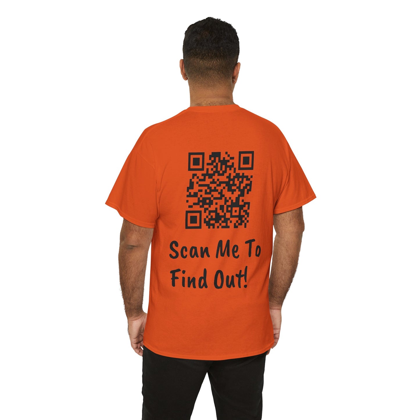 QR Code Unisex Heavy Cotton Tee