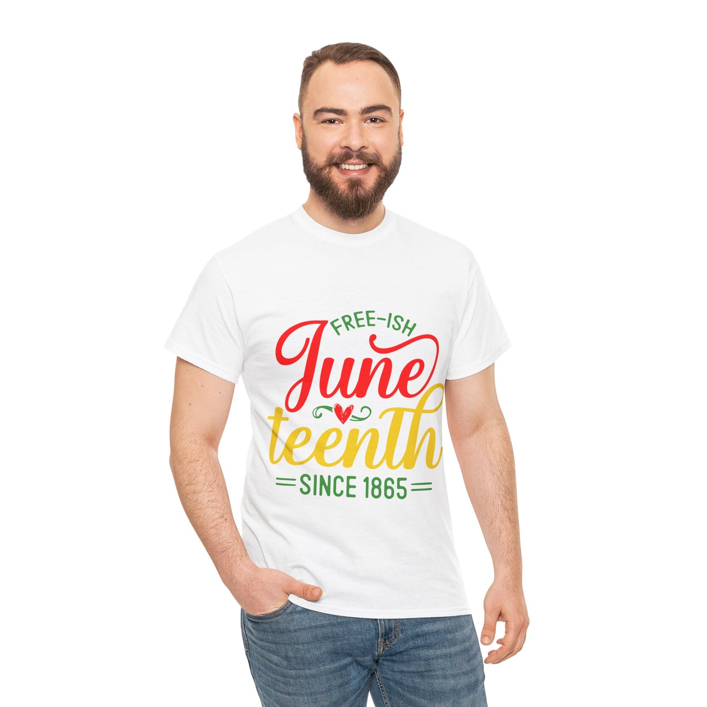 Juneteenth Free-ish Unisex Heavy Cotton Tee