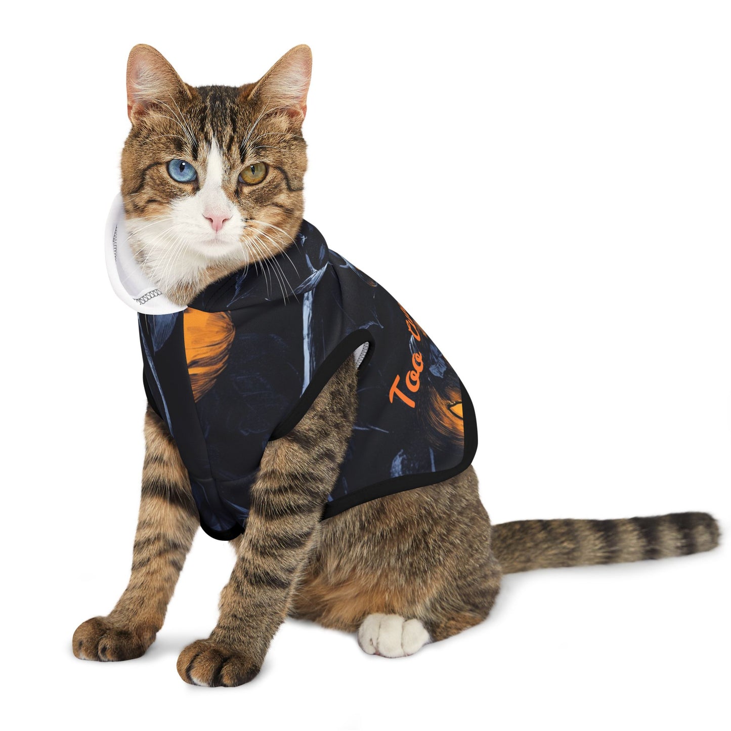 Too Cute To Spook Cat and Dog Pet Hoodie