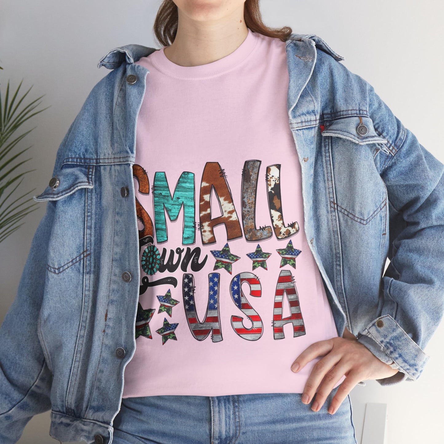 Small Town USA Unisex Heavy Cotton Tee