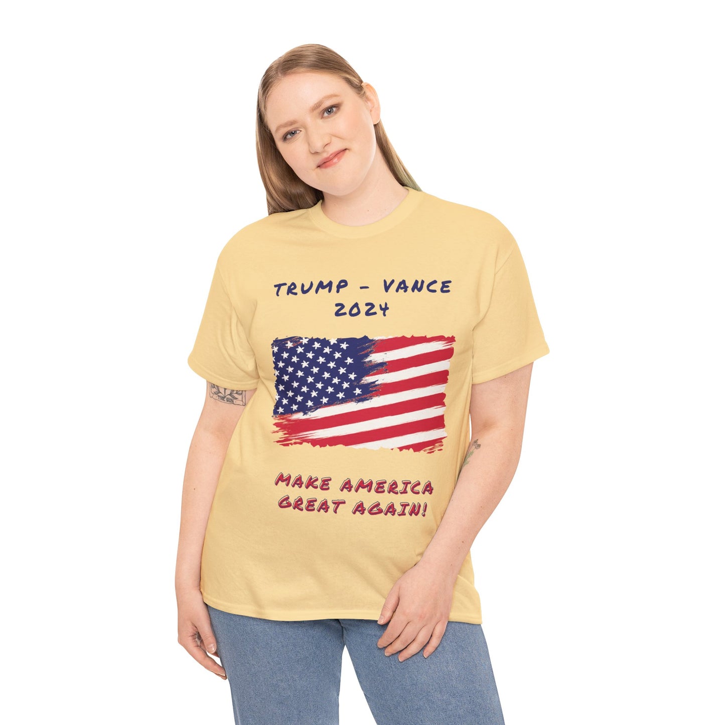 Trump Vance Unisex Heavy Cotton Tee