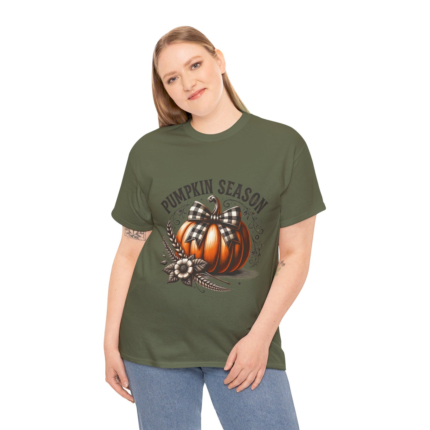 Pumpkin Season Unisex Heavy Cotton Tee