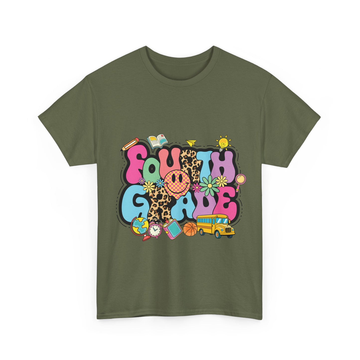 Fourth Grade Unisex Heavy Cotton Tee