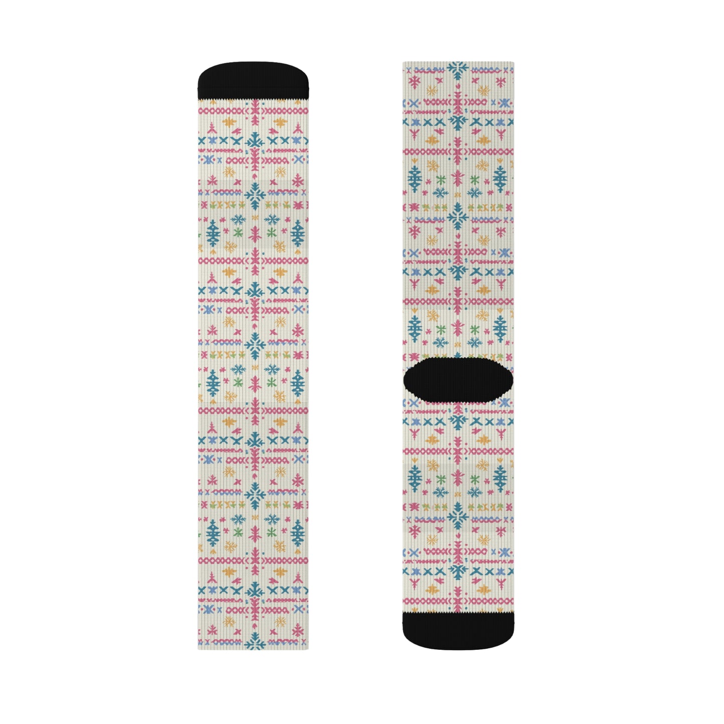 Ugly Sweater Collection 4 Sublimation Socks