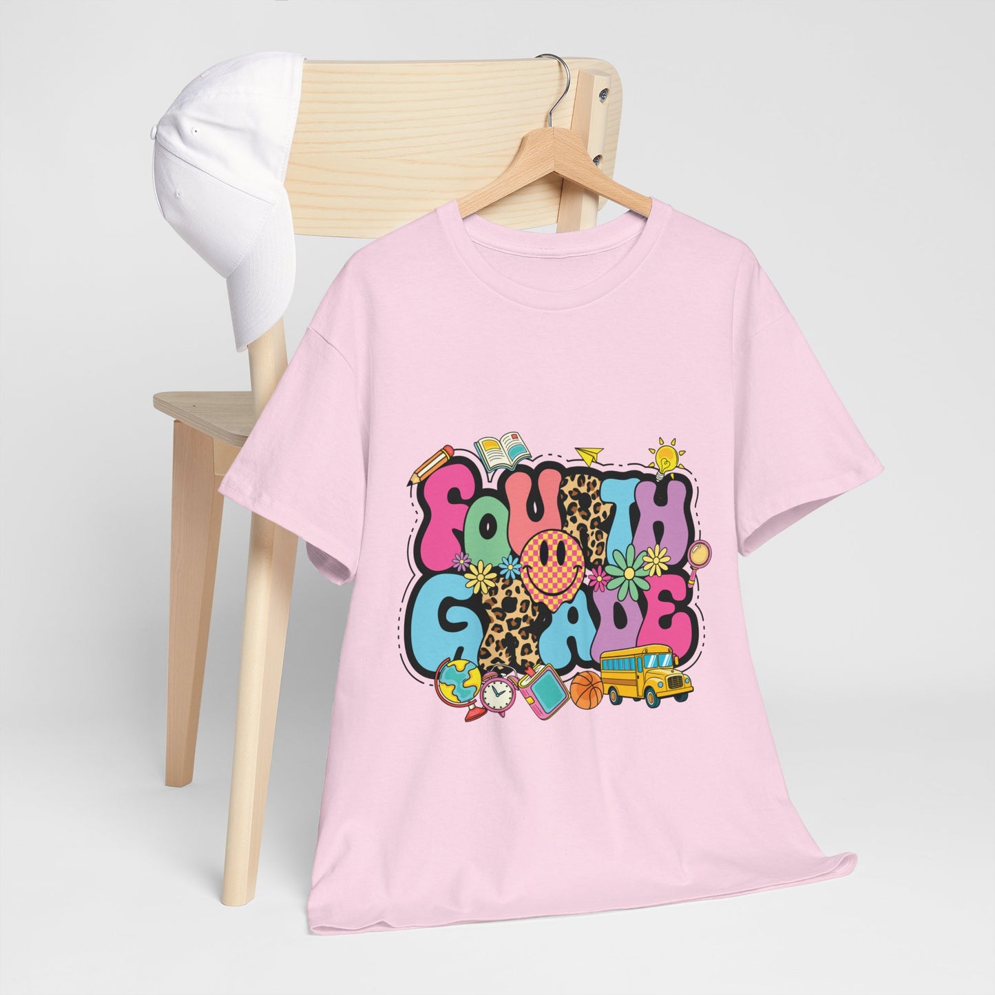 Fourth Grade Unisex Heavy Cotton Tee