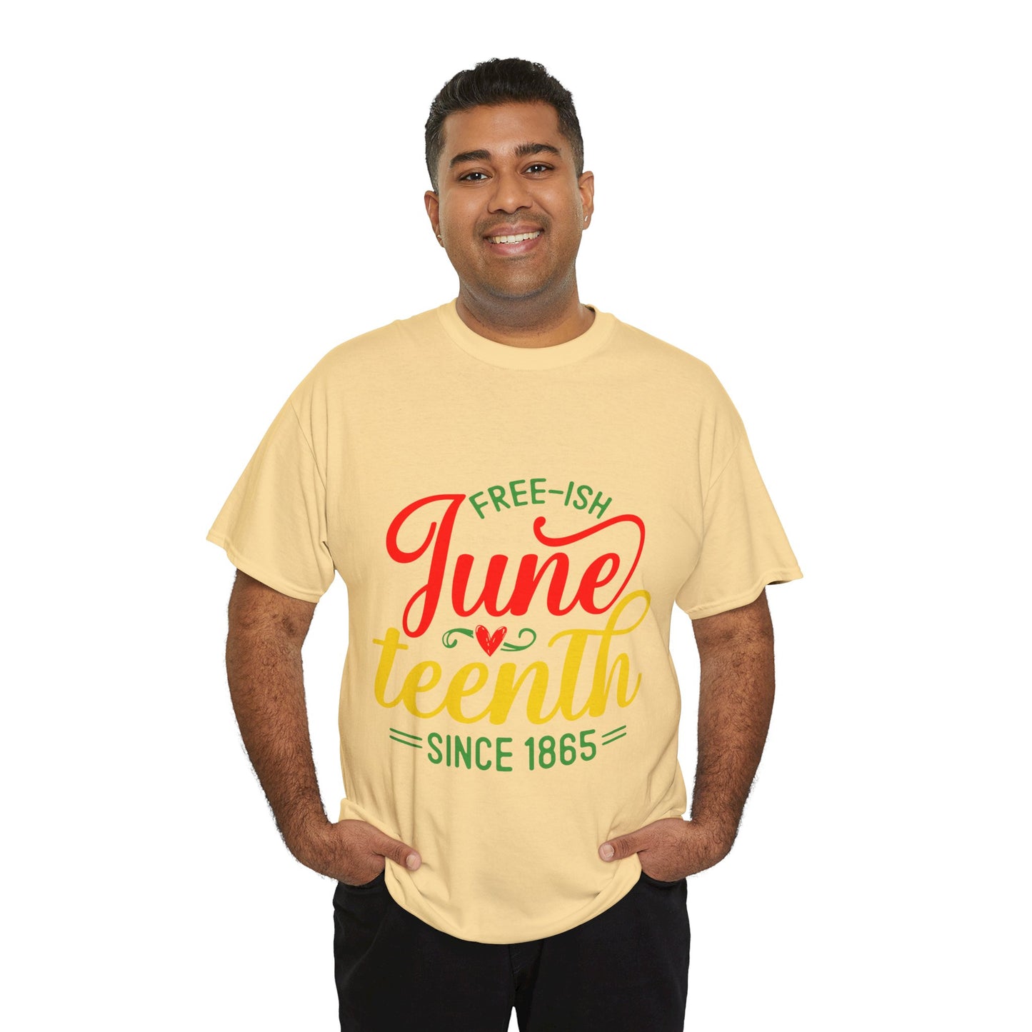 Juneteenth Free-ish Unisex Heavy Cotton Tee