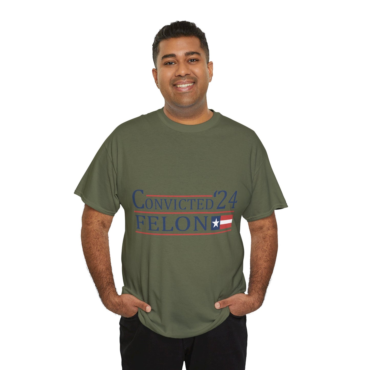 Convicted Felon Unisex Heavy Cotton Tee