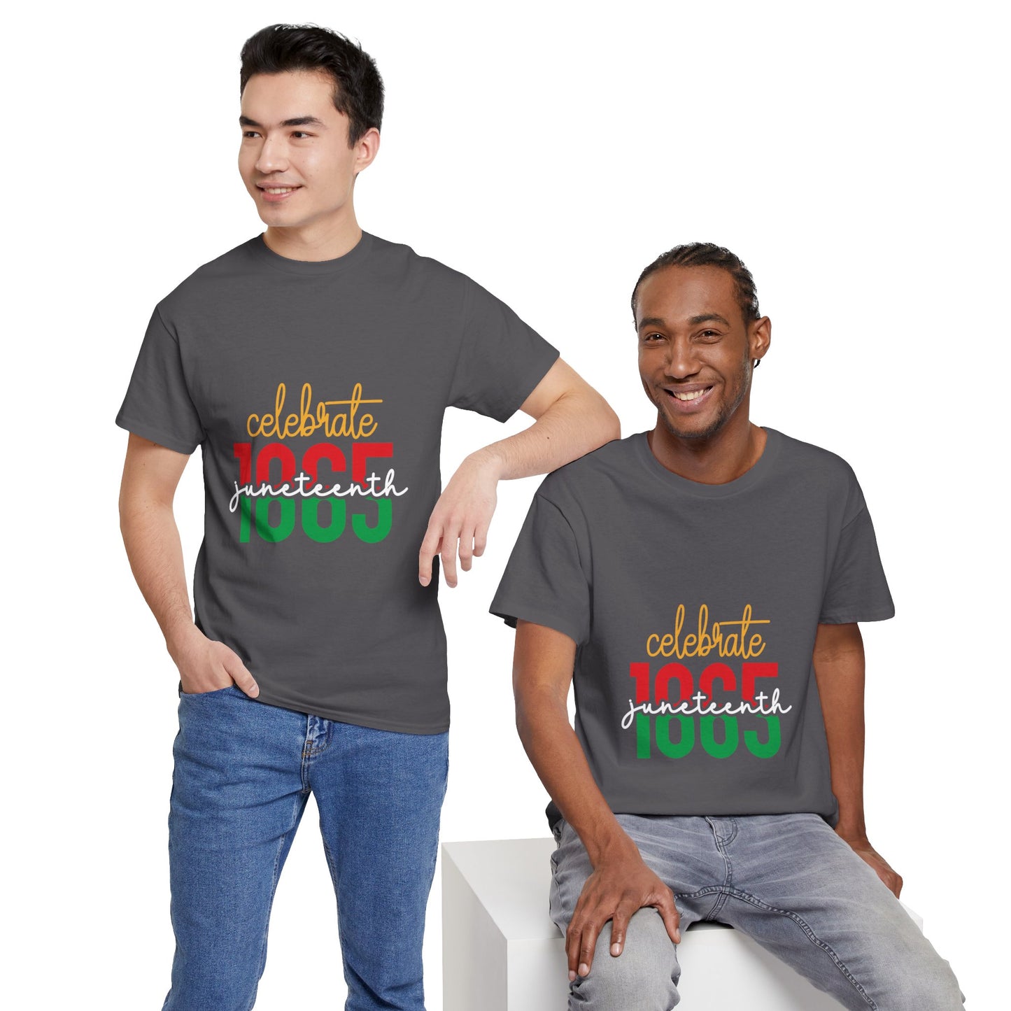 Celebrate Juneteenth Unisex Heavy Cotton Tee